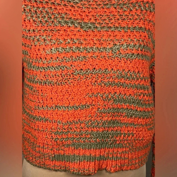 Free People Side‎ Button Cowl Neck Knit Pullover Sweater Size XS - Picture 3 of 8